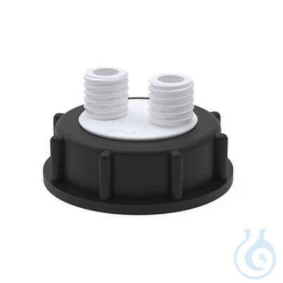BOLA Distributors for Canisters, S 60, 2x GL 18 made of PTFE, screw cap made of