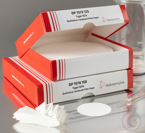 Filter paper 1573, qualitative, high wet strength ,fast, 88 g/sqm ,Folded filter