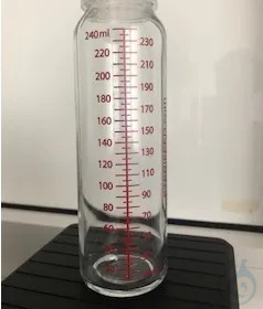 MIKLI dilution bottle (milk bottle), 250 ml, wide neck thick wall