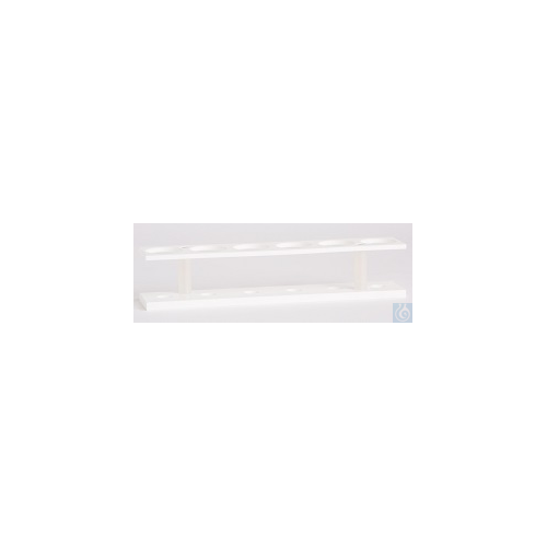 Centrifuge Tube Rack for 6 tubes 1 row, Dm. 36 mm, (BxHxT) 315x65x60 mm, 36mm
