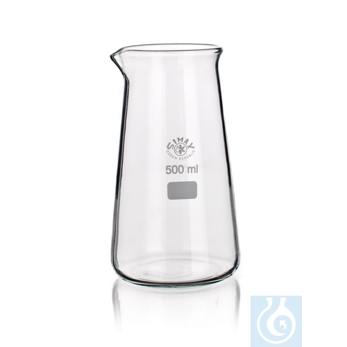 Philips beaker with spout, low form, 250ml, 10/PK