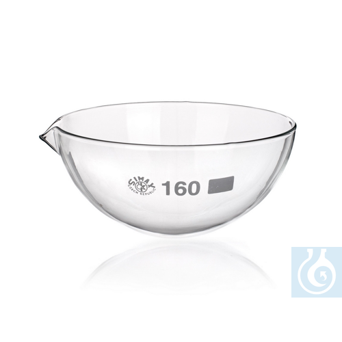 Evaporating Dish with Round Bottom, 35ml, 10/PK