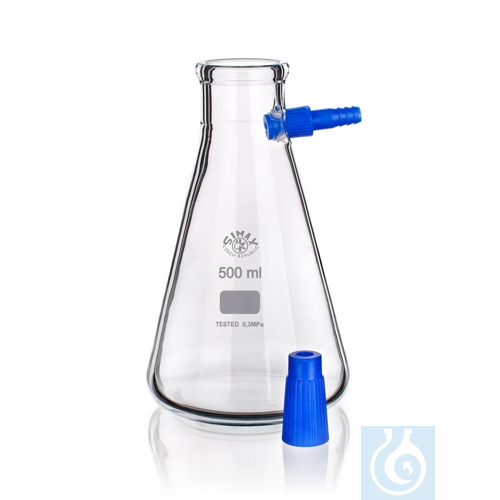 Filtering Flask with Glass olive, 1000ml, 8/PK
