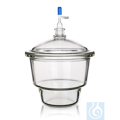 Desiccator with Valve NZ 24/29, 100mm DIN