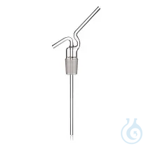 Glass Adaptor for Bottle gas washing, NS29/32, 10/PK