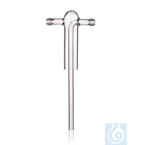 Glass Adaptor for Bottle gas washing, NS29/32, 10/PK