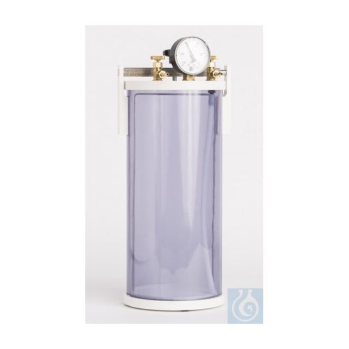 Anaerobic Container large, capacity 5,8l container made of clear PVC, Outer dim.