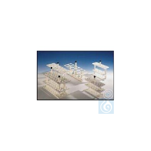 Insert rack/PP white, 36 holes 26mm accessory for Ecotherm E12 (max.1), E19