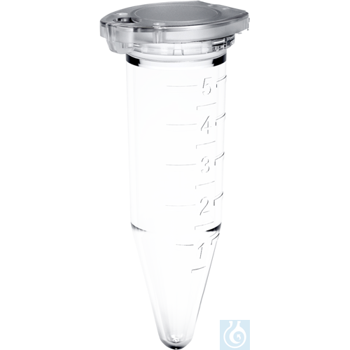 neoChoice Safety-Cap Reaktionsgefäße transparent 5,0 ml 100 Stück/Pack
