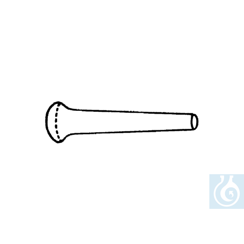 neoChoice Porzellan-Pistill,160 x 38 mm