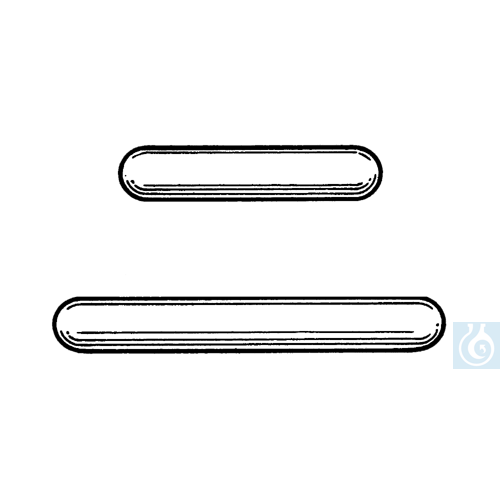 neoChoice Magnetrührstäbchen PTFE-Überzug, 10 x 6 mm, 10 Stck./Pack