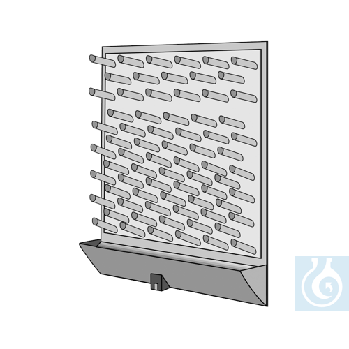 neoChoice Abtropfbrett (PS), 45 x 65 cm (L x H), 72 Stäbe