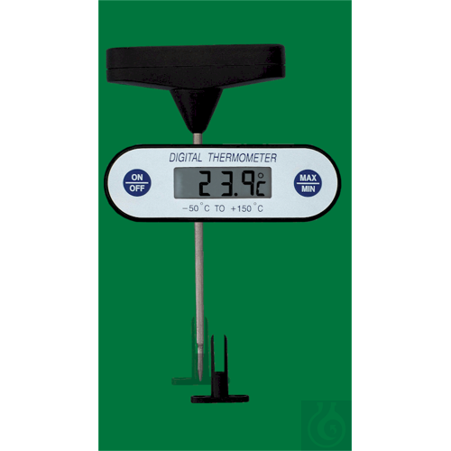 Digital piercing therm., -50...+200:0,1°C, maximum-minimum-memory,