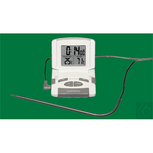 Piercing probe of stainless steel 160x4mm, for kitchen thermometer with timer