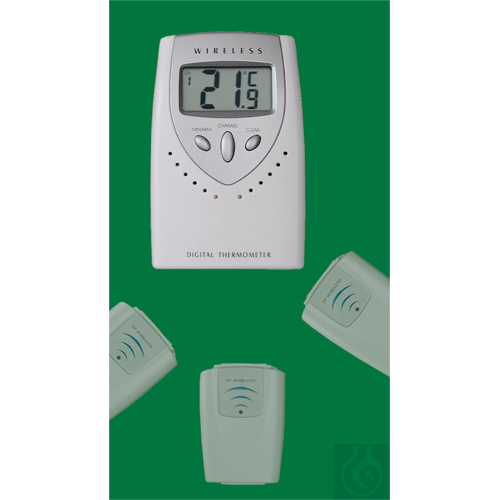 Additional remote sensor for multi-channel thermometer