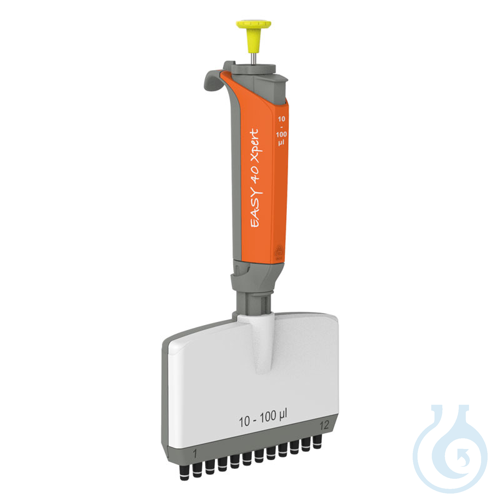 EASY 40 Xpert variable volume micropipette, 12 channels, 120 - 1200 µl
