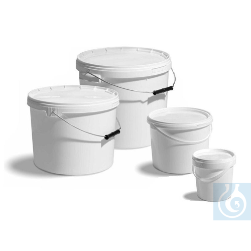 Bucket in PP, volume = 14 litre, Ø top x Ø bottom x H = 290 x 252 x 260