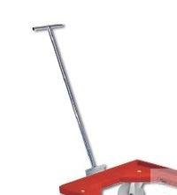 Metal handle for euronorm trolley type 60408/gb