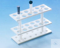 Insert rack for test tubes and butyrometers (for 32 units)