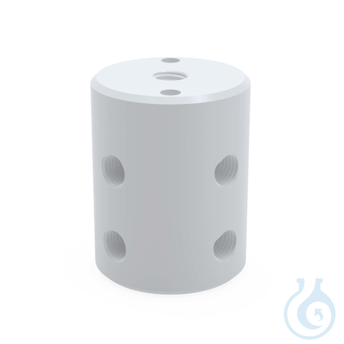 BOLA Miniature Distributors, UNF 1/4'' 28G, Ø 0,8 x 1,6 mm PTFE, block-shaped, 9