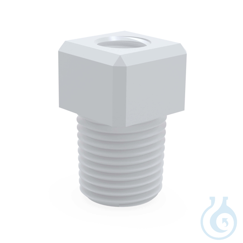 BOLA Miniature Screw-in Adaptors, UNF 1/4'' 28G, Ø 0,8 x 1,6 mm PTFE, UNF 1/4