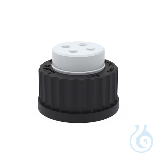 BOLA Distributors for Bottles, GL 45 UNF1/4'' 28G Ø 0,8x1,6mm PTFE/PPS, with
