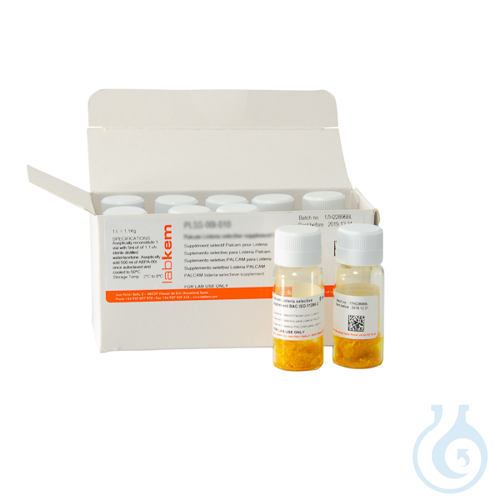 Ferric Ammonium Citrate Supplement BAC ISO-11290-1, 10 x 10 ml