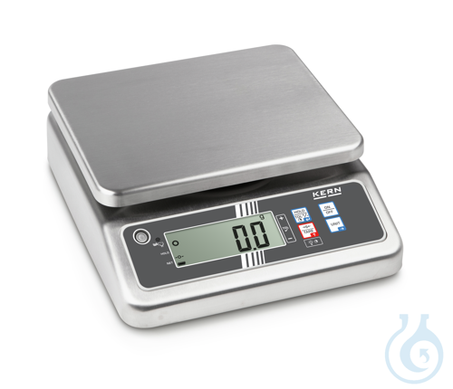 Stainless Steel Bench Scale KERN FOB, 1K-4LM