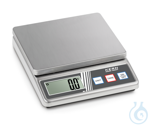 Stainless Steel Bench Scale KERN FOB, 5K1S