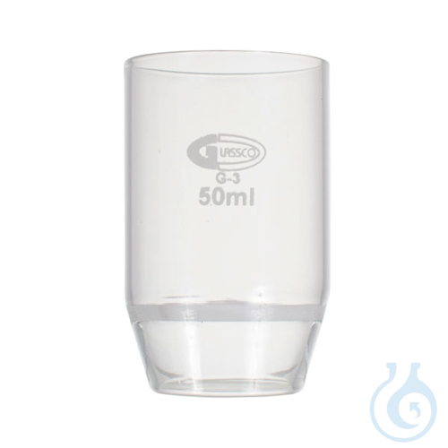 Crucible with filter plate, porosity 1, cap. 30 ml , Ø 35 mm, 1 pc
