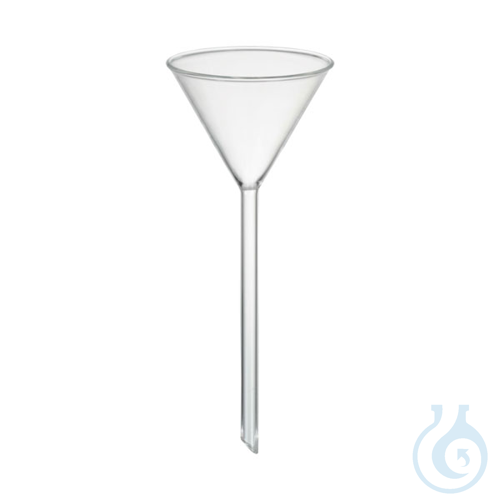 Funnel with long stem, 105 mm, Premium Line, 6 pcs