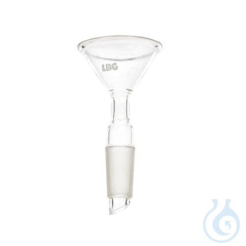 Funnel, standard ground mouth, 14/23, LBG 3.3, Ø 40 mm