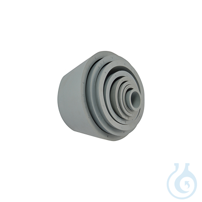 GUKO Rubber gaskets, conical for filtering flask. Size 3, 10 pcs