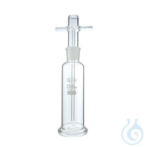 Set of Gas washing bottle, Drechsel, 500 ml, 29/32, LBG 3.3