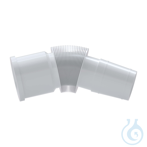 BOLA Bellows, NS 14/23 - NS 14/23 PTFE, with sharp folds