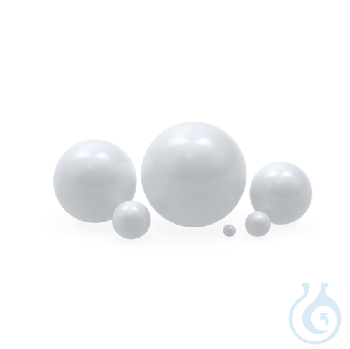 BOLA Balls, Ø 20 mm PTFE, with smooth surface, packing unit 50 pieces