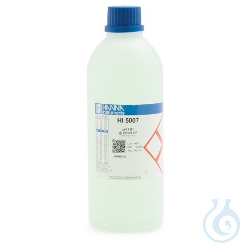 7.01 pH Value @25°C, (1) 500 mL bottle