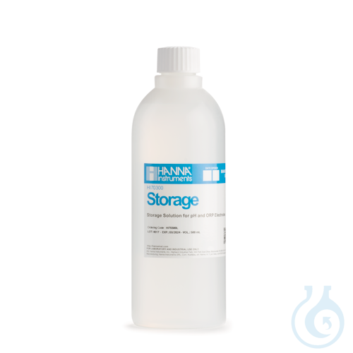 Electrode storage solution, 500 mL bottle