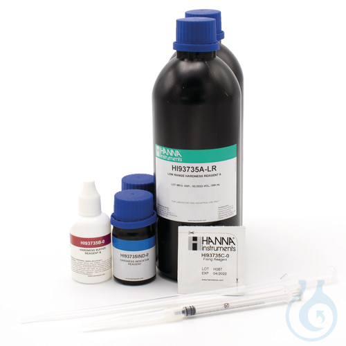 Reagent kit for photmeter, Hardness total LR (100 tests)