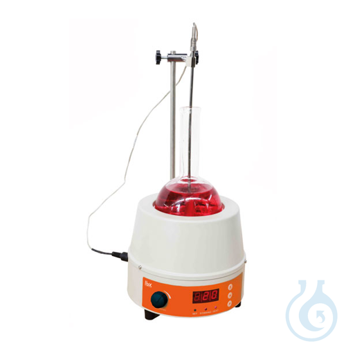 Heating mantle with stirring and digital screen, LBX HM02-D, 500 ml, EU plug