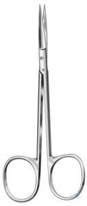 Foil scissors, straight, sharp/sharp, 115 mm,, with fine toothing