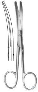 Scissors, Standard, curved. unitd, blunt/blunt, 115 mm