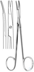 Dissecting scissors, Kilner/Ragnell, curved. unitd, blunt/blunt, 120 mm
