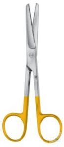 Scissors, Standard, TC,, straight, blunt/blunt, 145 mm
