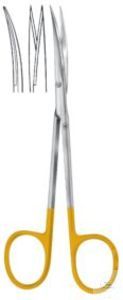 Scissors, Metzenbaum fino, TC, curved. unitd, sharp/sharp, 145 mm