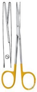 Scissors, Metzenbaum fino, TC, straight, blunt/blunt, 145 mm