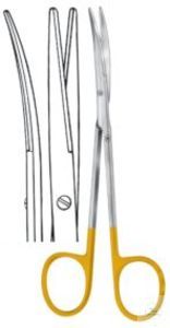Scissors, Metzenbaum fino, TC, curved. unitd, blunt/blunt, 145 mm