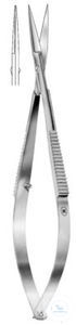 Micro scissors, Noyes, straight, 120 mm