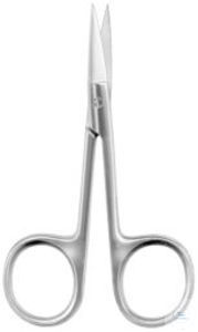 Microscopic scissors, 90 mm, straight, simple type