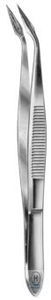 Splinter forceps, Hunter, curved. unitd, 105mm
